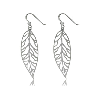 Mcj Earrings Ss Leaf - Long