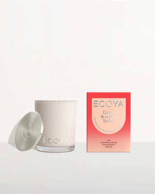 Ecoya Mini Madison Candle - Guava & Lychee