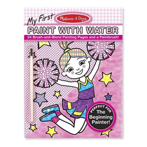 Melissa&doug My 1st Paint With Water Girl - Pink Poppies 