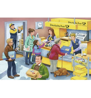 Ravensburger Puzzle 2x24pc The Busy Post Office 