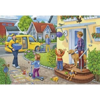 Ravensburger Puzzle 2x24pc The Busy Post Office 