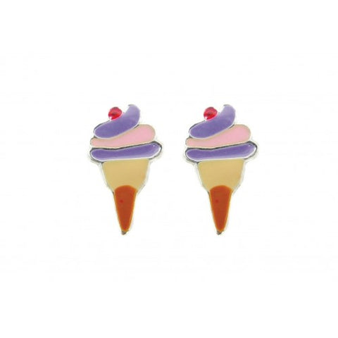 Goody Gumdrops Studs Ice Cream Sml - Pink Poppies 