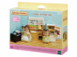 Sylvanian Families - Classic Kitchen Set - Pink Poppies 