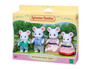 Sylvanian Families - Family Marshmallow Mouse - Pink Poppies 