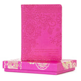 Intrinsic Passport Wallet Miami Pink - Pink Poppies 