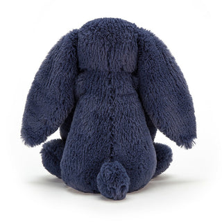 Jellycat Bashful Bunny - Navy Small - Pink Poppies 