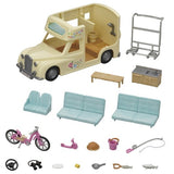 Sylvanian Families - Family Campervan - Pink Poppies 