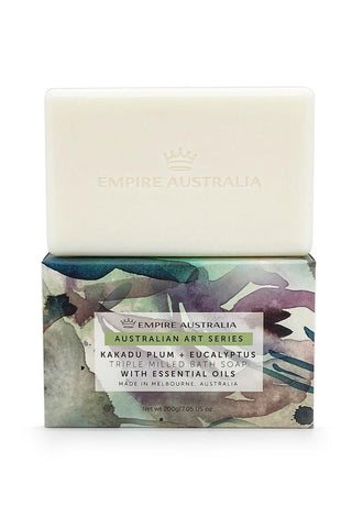 Empire Art Series Soap Kakuda Plum&eucalyptus - Pink Poppies 