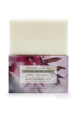 Empire Art Series Soap Hemp&patchouli - Pink Poppies 