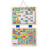 Melissa&doug Responsibility Chart - Magnetic - Pink Poppies 
