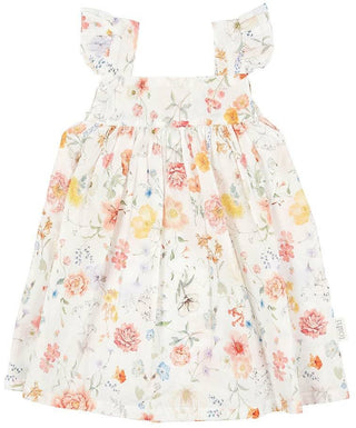 Toshi Baby Dress Sg Lilly - Pink Poppies 