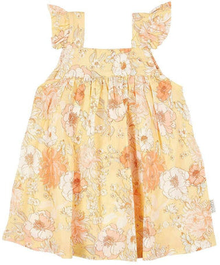 Toshi Baby Dress Sabrina Sunny - Pink Poppies 