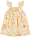 Toshi Baby Dress Sabrina Sunny - Pink Poppies 