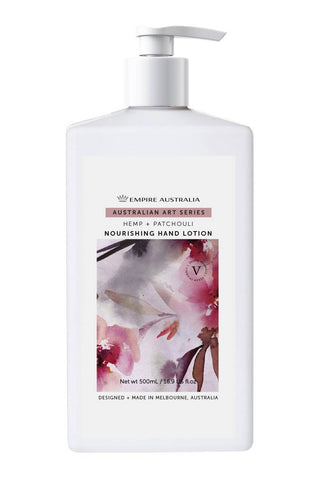 Empire Art Series Hand Care Duo Hemp&patchouli 500ml - Pink Poppies 