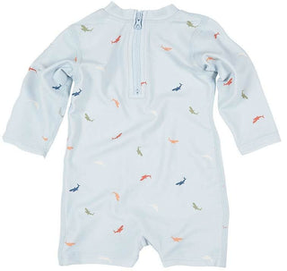 Toshi Swim Onesie - Sharks - Pink Poppies 