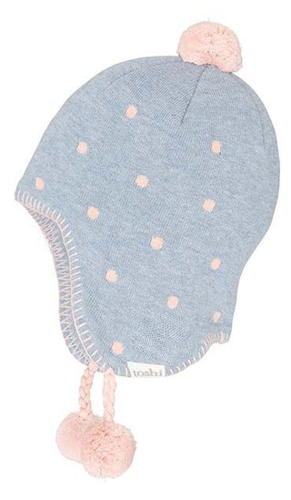 Toshi Organic Earmuff - Magic Tide - Pink Poppies 