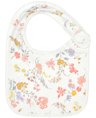 Toshi Bib Story - Pink Poppies 