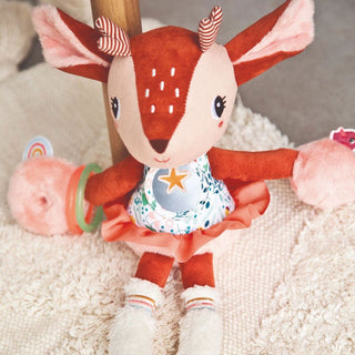 Lilliputiens Stella Multi Activity Fawn - Pink Poppies 