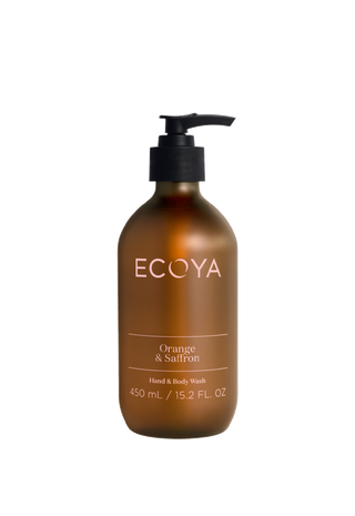 Ecoya Orange & Saffron Hand & Body Wash - Pink Poppies 