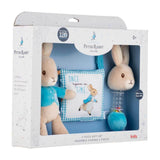Peter Rabbit Plush, Activity Square & Rattle Gift Set