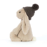 Jellycat Toasty Bunny - Beige Small - Pink Poppies 