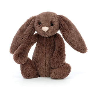 Jellycat Bashful Bunny - Fudge Small - Pink Poppies 