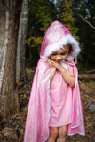 Great Pretenders Pink Glitter Princess Cape - 4-6yrs - Pink Poppies 