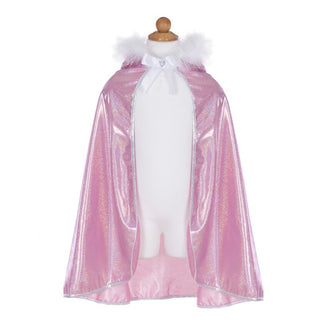 Great Pretenders Pink Glitter Princess Cape - 4-6yrs - Pink Poppies 