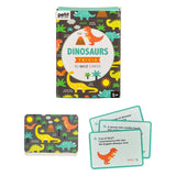 Petite Collage Trivia Cards Dinosaurs - Pink Poppies 