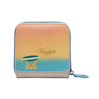 Vendula The Surf Shack - Square Wallet - Pink Poppies 