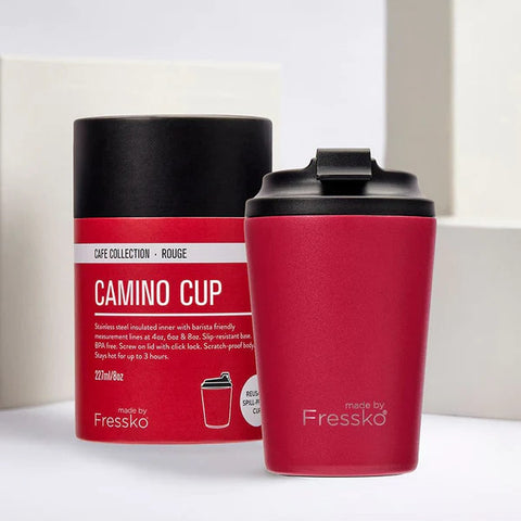 Fressko Camino Cup 340ml Rouge - Pink Poppies 