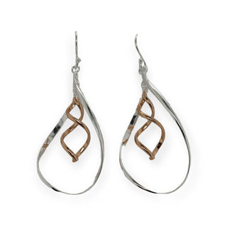 Mcj Earrings Twist - Ss Rgp 