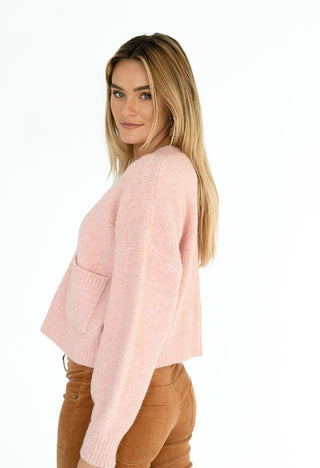 Humidity Cardi Remy Pink - Pink Poppies 