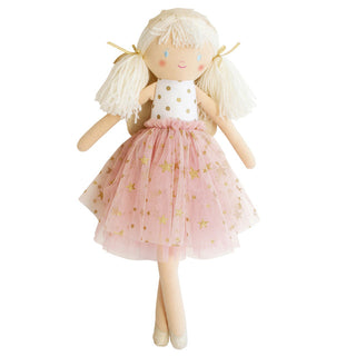 Alimrose Doll Olivia Fiary Gold Blush - Pink Poppies 