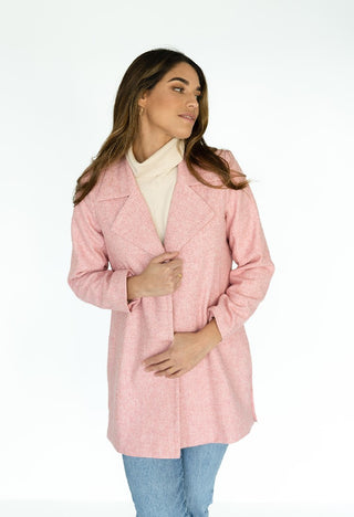 Humidity Coat Aspen Rose - Pink Poppies 