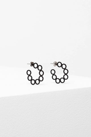 Elk Earrings Tutra - Pink Poppies 