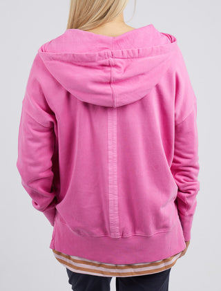 Elm Hoody Paris Super Pink - Pink Poppies 