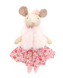 Great Pretenders Doll Mouse Ariella Mini - Pink Poppies 