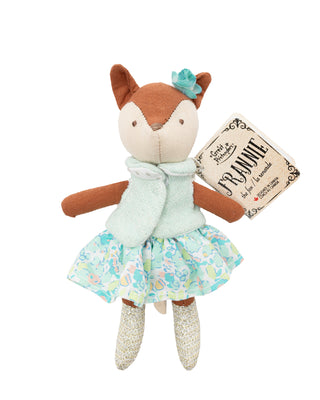 Great Pretenders Doll Fox Frannie Mini - Pink Poppies 