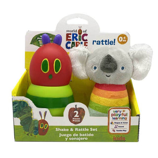 Very Hungry Caterpillar Rattle Koala&jingler - Pink Poppies 