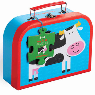 Crocodile Creek Puzzle Case My First - Barnyard