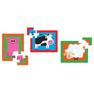 Crocodile Creek Puzzle Case My First - Barnyard