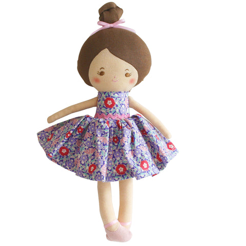 Alimrose Doll Mini Maggie Mauve - Pink Poppies 
