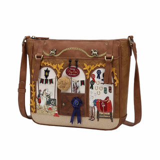 Vendula Pony Club Taylor Bag - Pink Poppies 