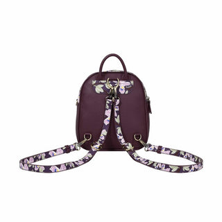 Vendula Animal Park Tiger Mini Backpack - Pink Poppies 