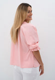 Humidity Blouse Splice Sorbet - Pink Poppies 