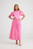 Brave&true Skirt Provence Hot Pink - Pink Poppies 
