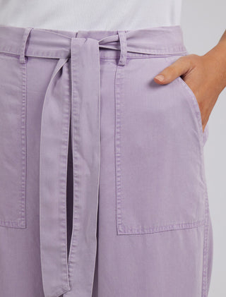 Elm Pant Bliss Washed Perriwinkle - Pink Poppies 