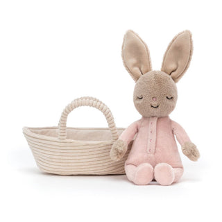 Jellycat Rock-a-bye Bunny - Pink Poppies 