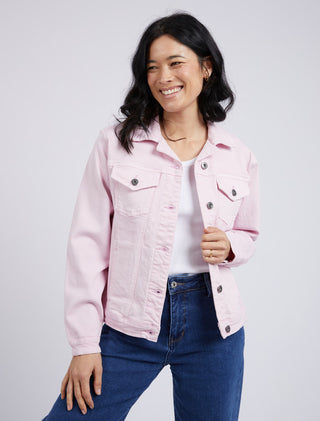 Elm Jacket Tilly Powder Pink - Pink Poppies 